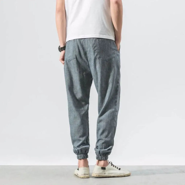 Pantaloni Comfort in Cotone-Lino per Uomo – Leggeri per Tutti i Giorni