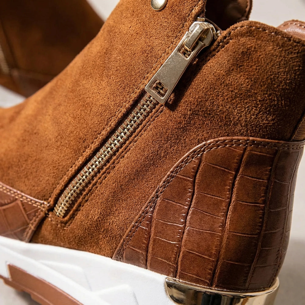 Zanella - Wedge Platform Women's Ankle Boot