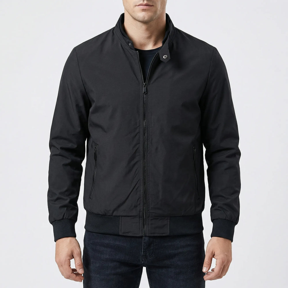 Zorvex - Giacca sportiva stile bomber con cerniera