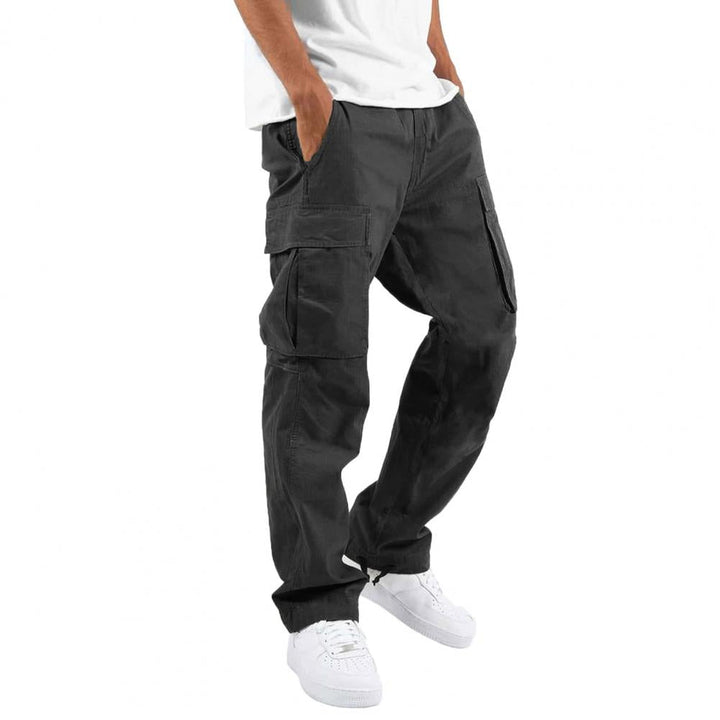 Pantaloni Cargo Flessibili e Confortevoli per Uomini