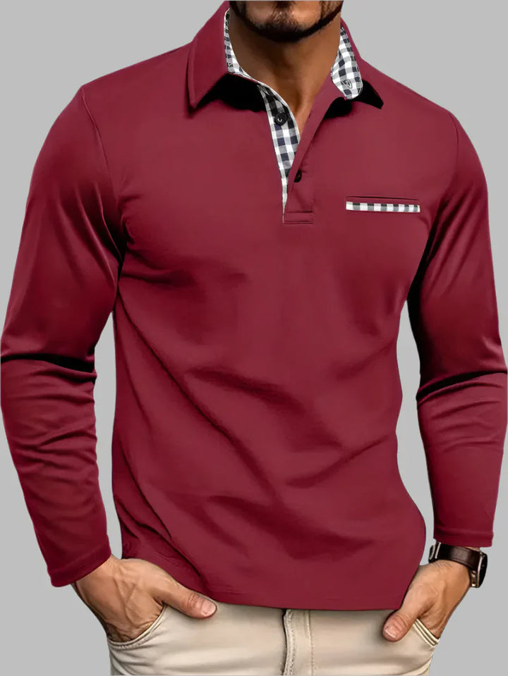 polo estiva classica uomo maniche lunghe