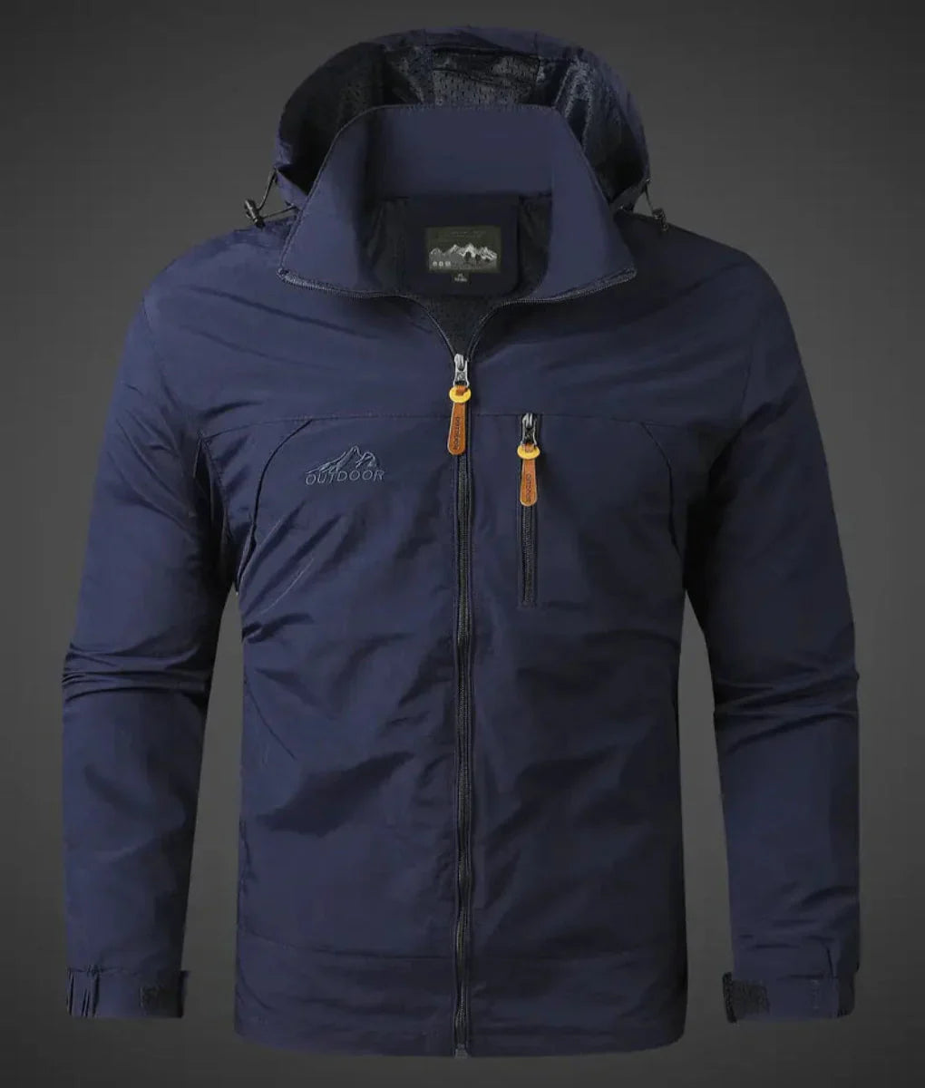 Giacca da Uomo Outdoor – Utilità Pronta per il Meteo per Ogni Avventura