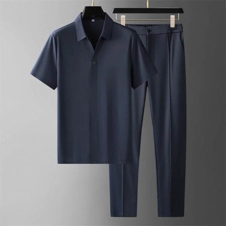 Grayson – Set da uomo composto da polo e pantaloni