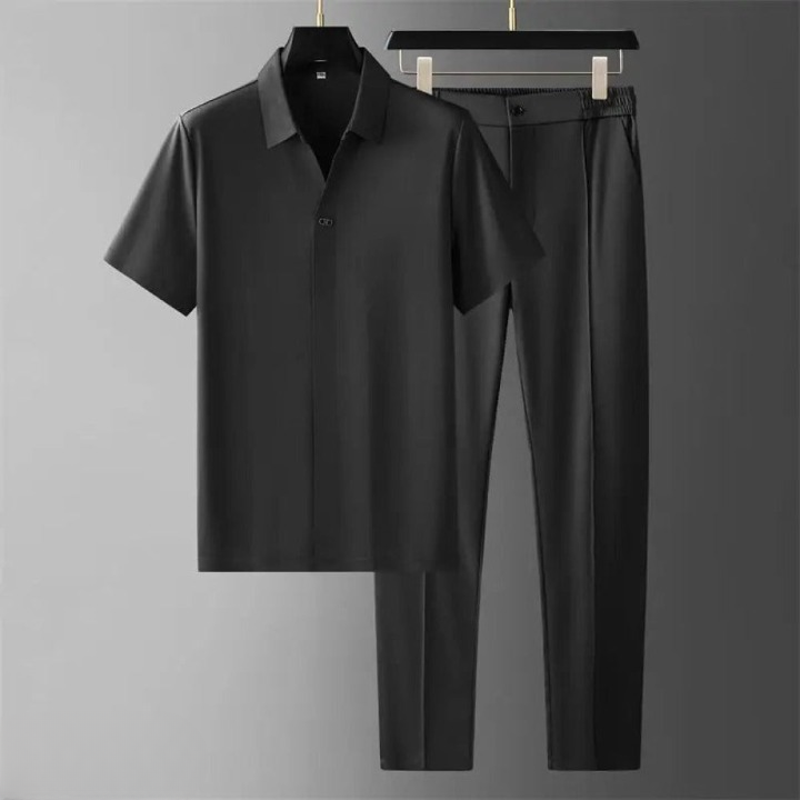 Grayson – Set da uomo composto da polo e pantaloni