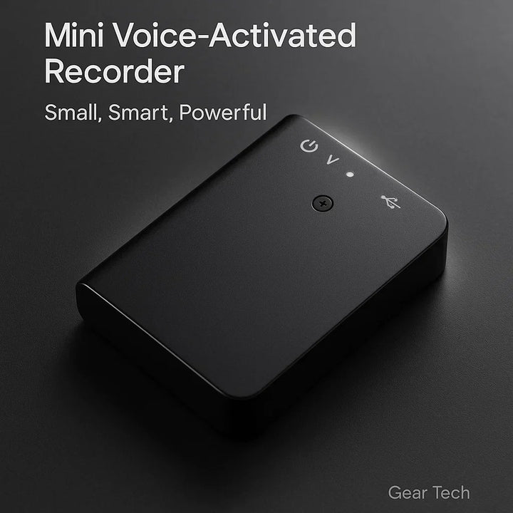 Mini Registratore Voce Attivato