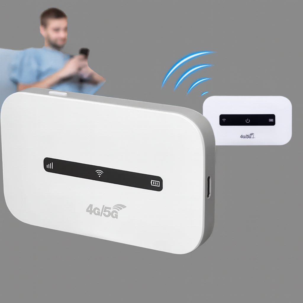 Router Wi-Fi Portatile – Accesso Internet in Movimento