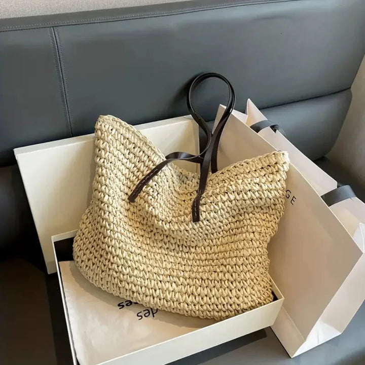 Borsa Tote Woven da Donna – Borsa Stilosa per Uso Quotidiano