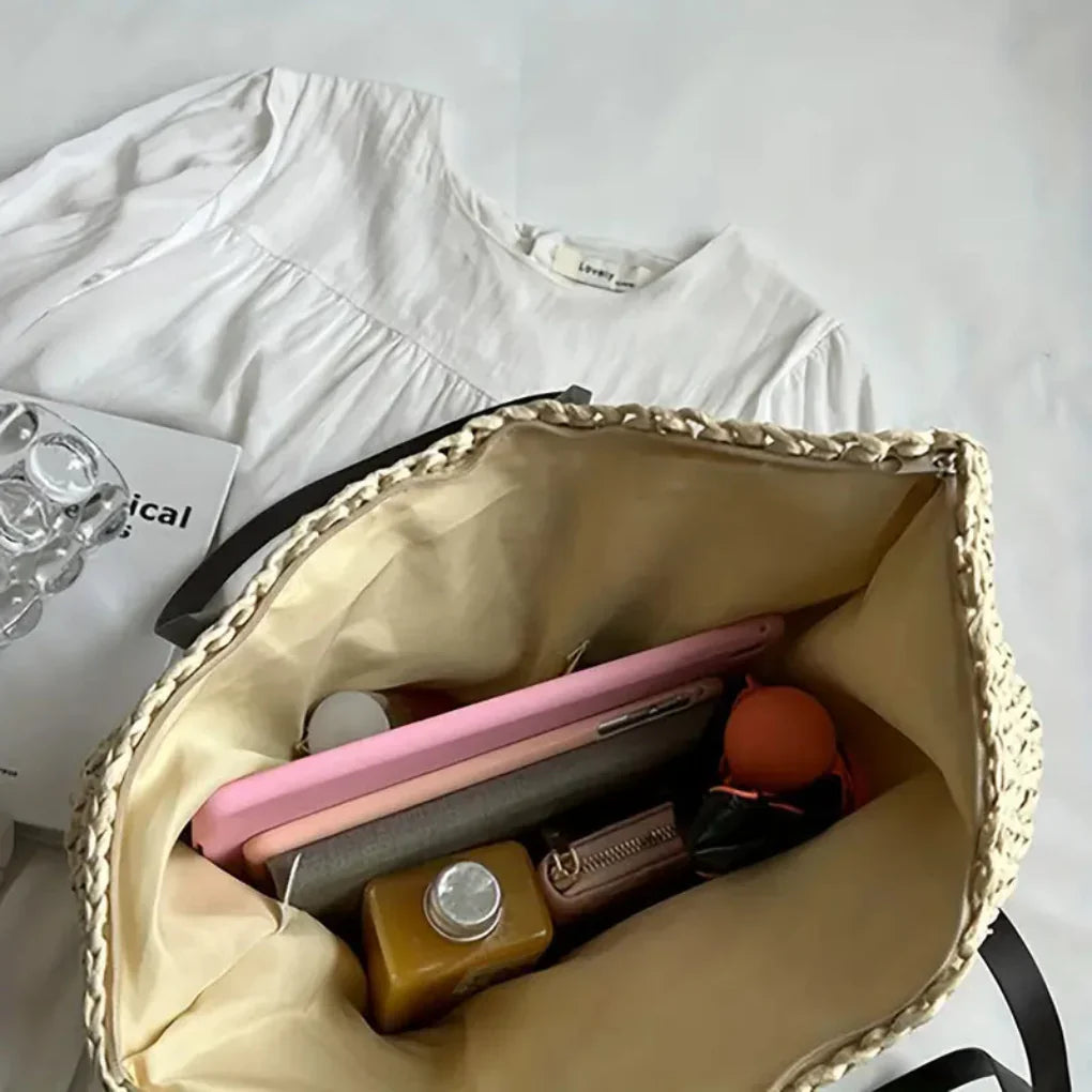 Borsa Tote Woven da Donna – Borsa Stilosa per Uso Quotidiano