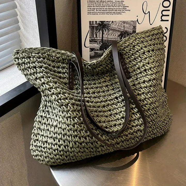 Borsa Tote Woven da Donna – Borsa Stilosa per Uso Quotidiano