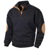 Felpa da uomo con scollo a V per lo stile outdoor e casual