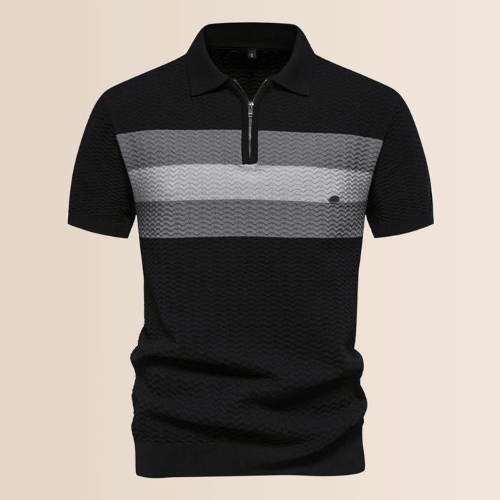 Polo Shirt Design a Righe per Uomini