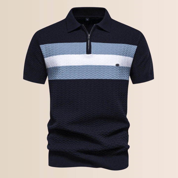 Polo Shirt Design a Righe per Uomini