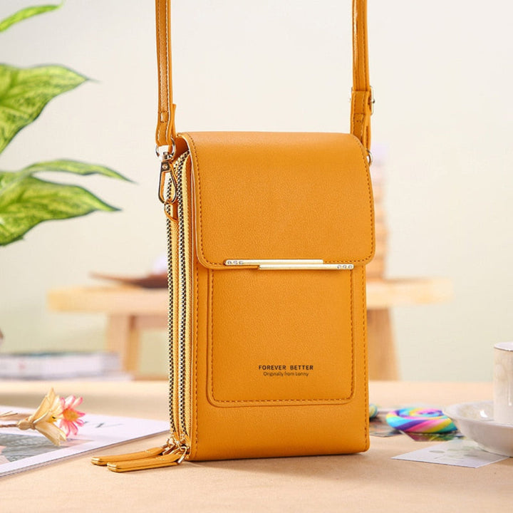 Ella – Borsa a tracolla porta smartphone con finestra touch