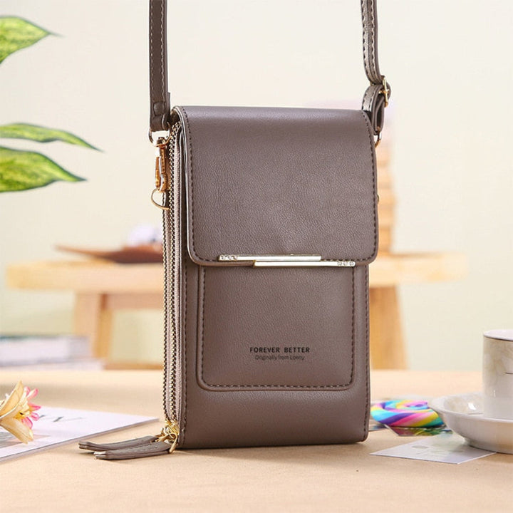 Ella – Borsa a tracolla porta smartphone con finestra touch