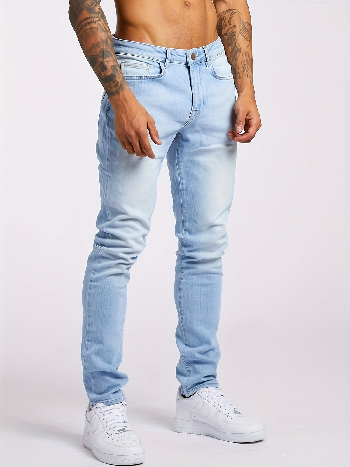 Jeans slim fit elasticizzati da uomo