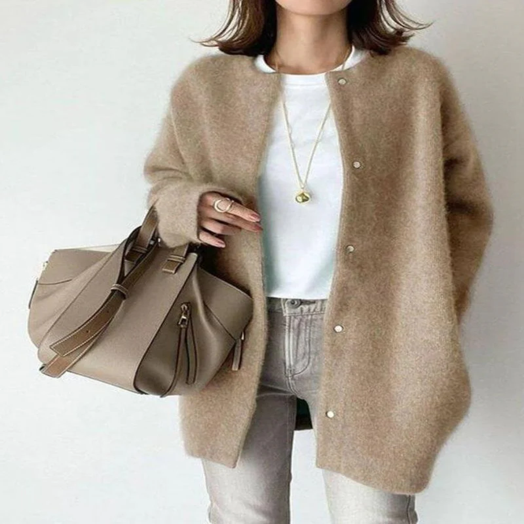Cardigan Verena in Maglia – Stile Versatile per Look a Strati