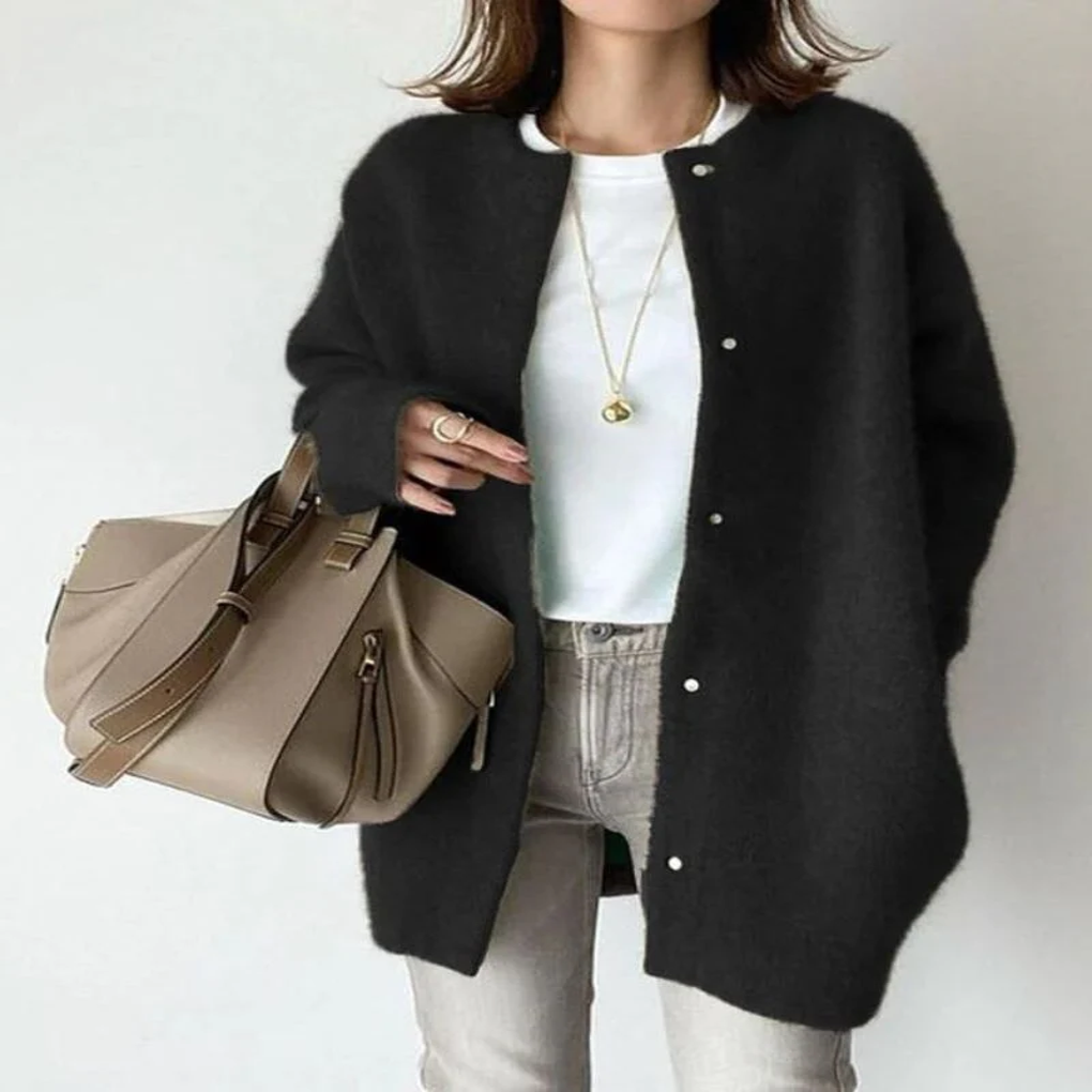 Cardigan Verena in Maglia – Stile Versatile per Look a Strati