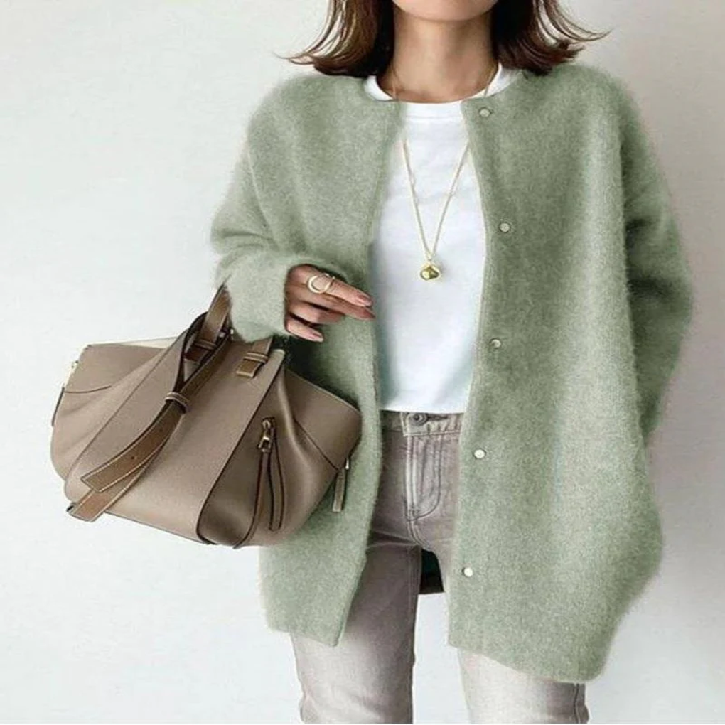 Cardigan Verena in Maglia – Stile Versatile per Look a Strati