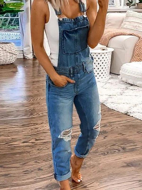 UrbanChic – Tuta in denim da donna