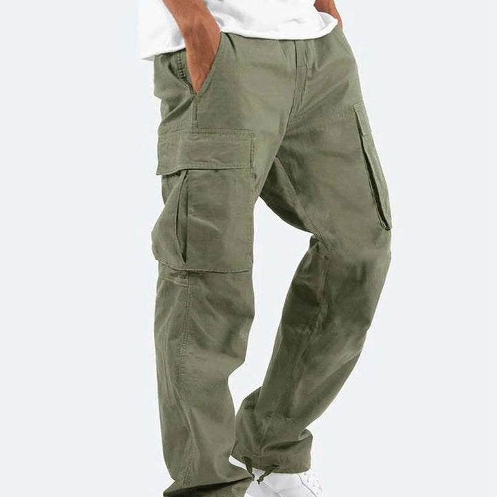 Pantaloni Cargo Flessibili e Confortevoli per Uomini