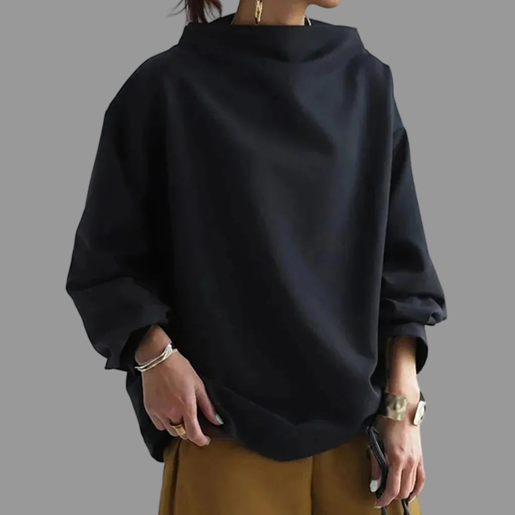 Top Minimalista Scollo Largo per Donne