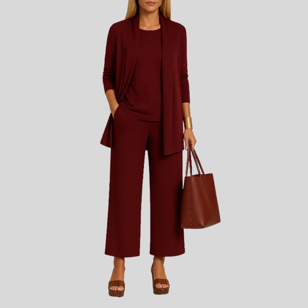Completo Elegante e Raffinato 3 Pezzi