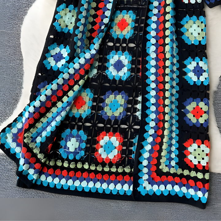 Cardigan colorato Corrie Long