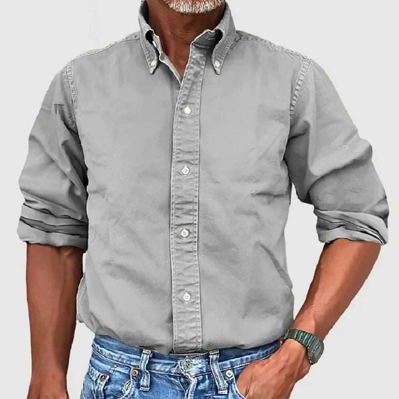 Luis – Camicia classica a maniche lunghe da uomo