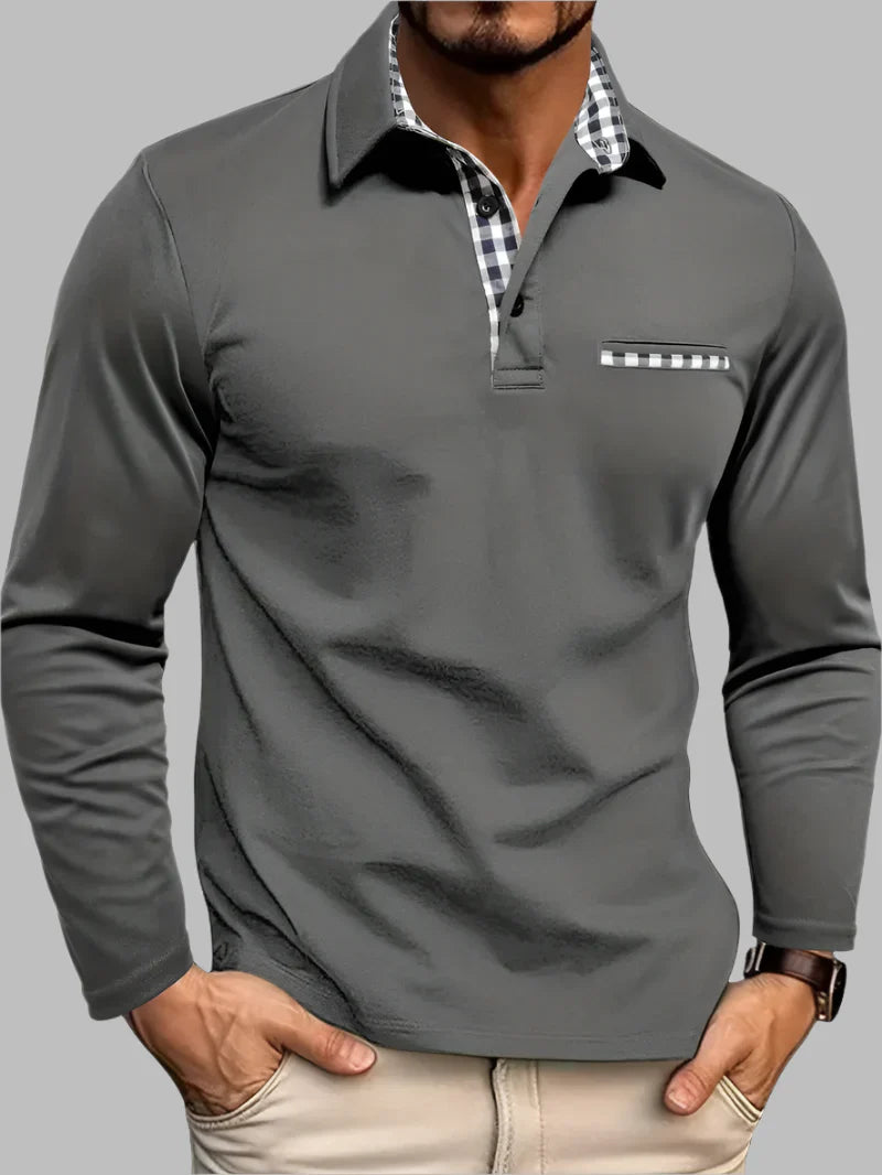 polo estiva classica uomo maniche lunghe