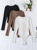 Body a maniche lunghe da donna, set da 3