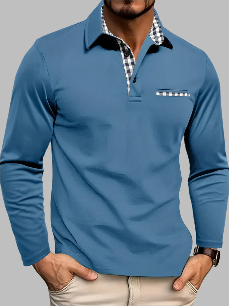 polo estiva classica uomo maniche lunghe