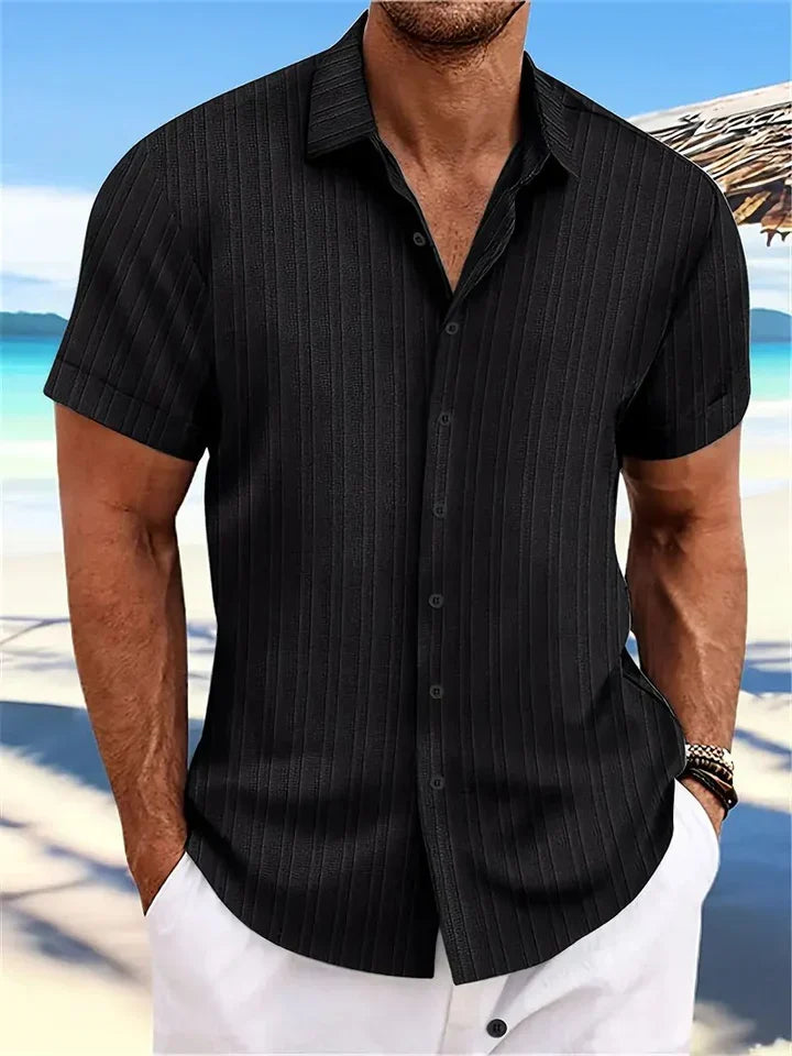 Camicia estiva da uomo a maniche corte