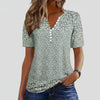 Blusa Estiva a Collo a V per Donne