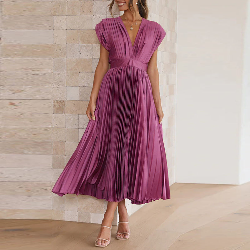 Casimir – Abito Elegante da Donna con Collo a V | Senza Maniche