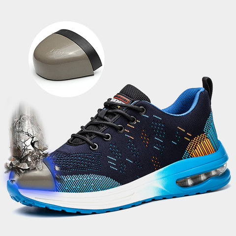 SafeSneakers Blue Air – Scarpe da lavoro con puntale rinforzato