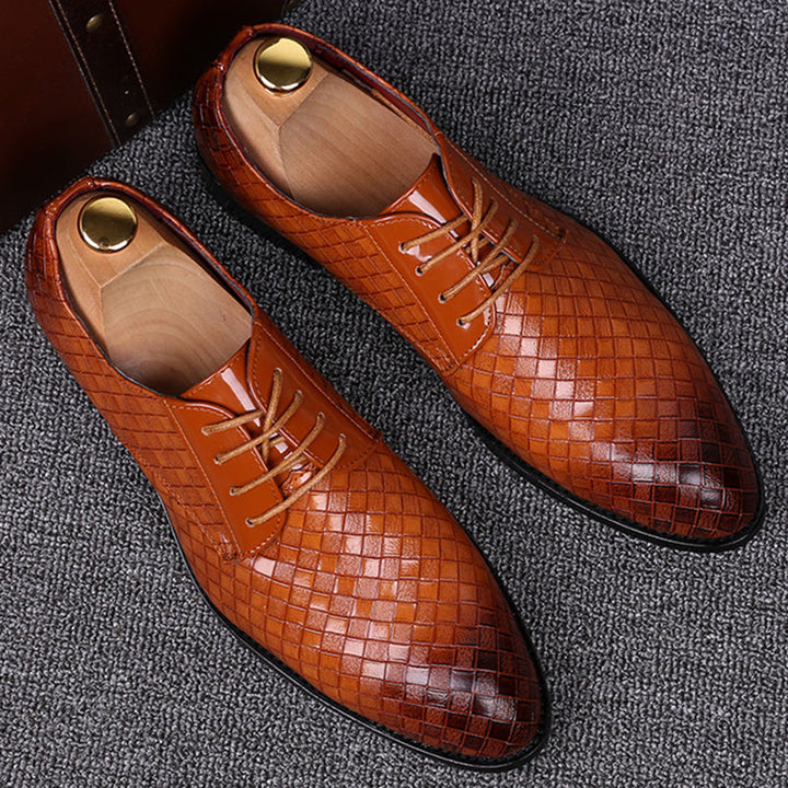 Scarpe in Pelle Neat con Lacci per Uomo