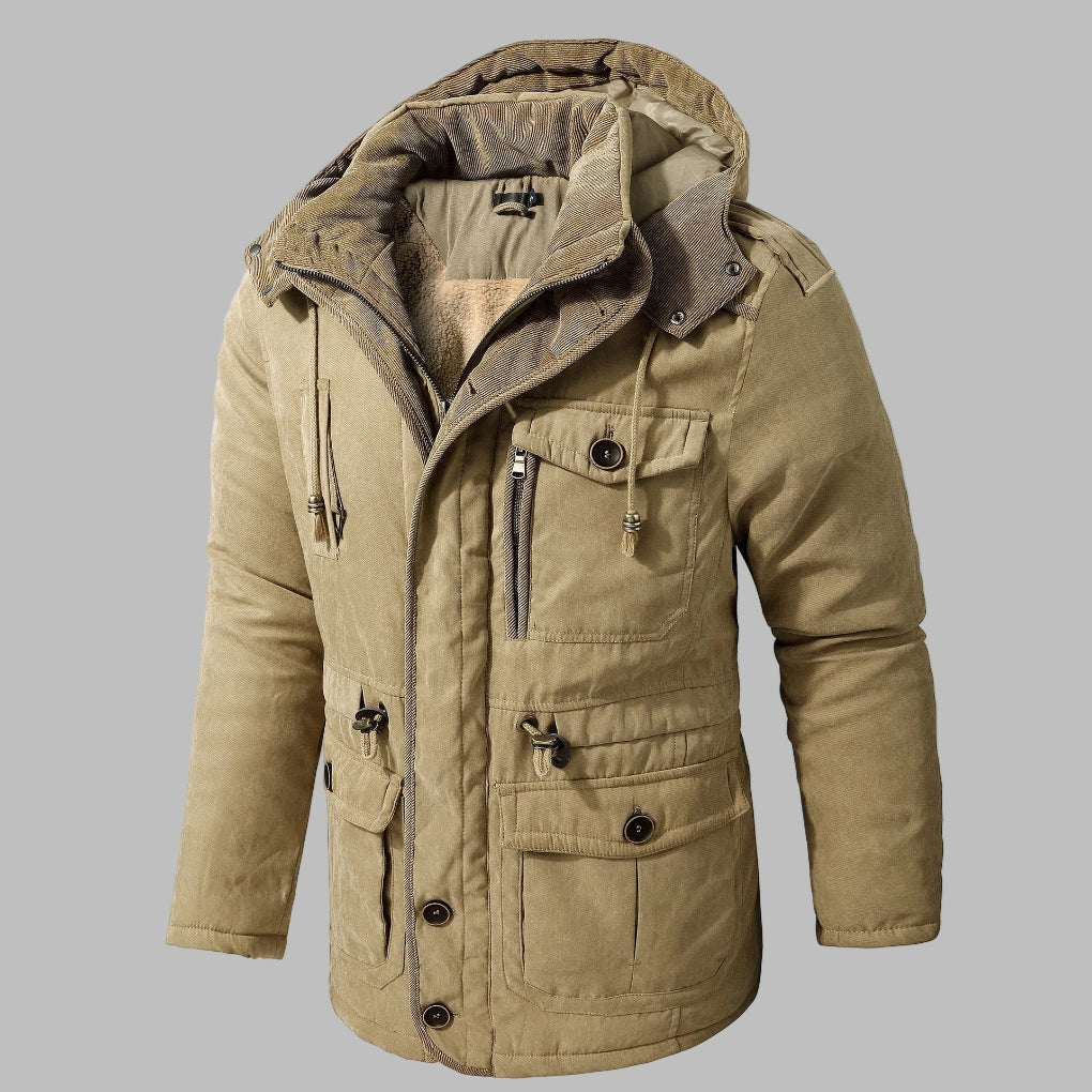 Giacca Invernale Multi-Tasche per Uomo