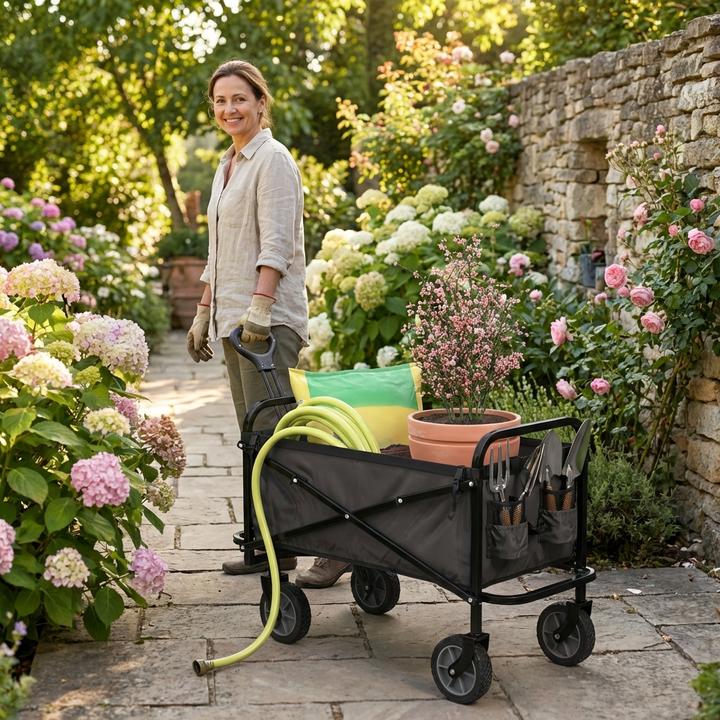 Carrello Utilitario Pieghevole di Pesante Portata