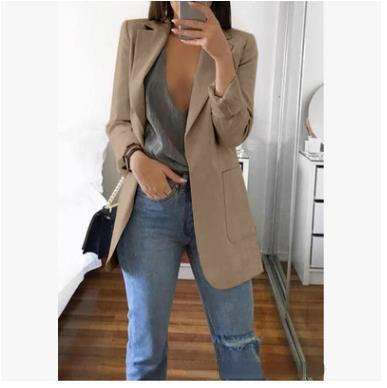 Blazer sciancrato da donna