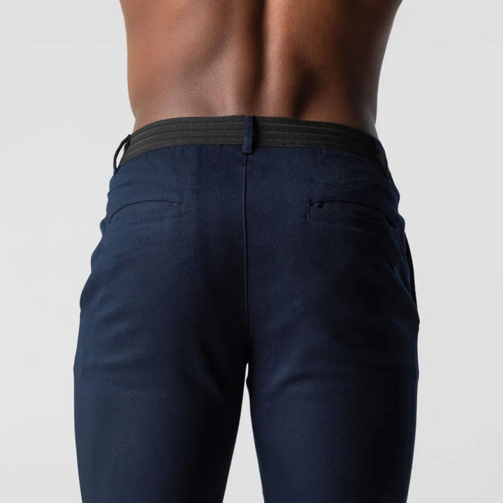 Pantaloni Chino Uomo Stile Elegante per Uso Quotidiano