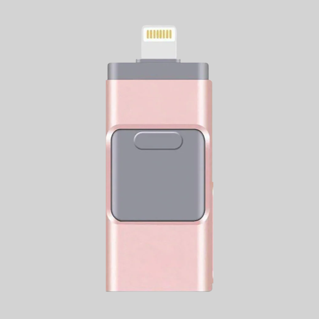 Chiavetta USB 4-in-1 – Soluzione di archiviazione multi-connettore