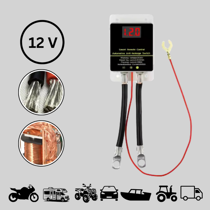 Interruttore di Uccisione Auto – Dispositivo di Disconnessione Batteria Remoto