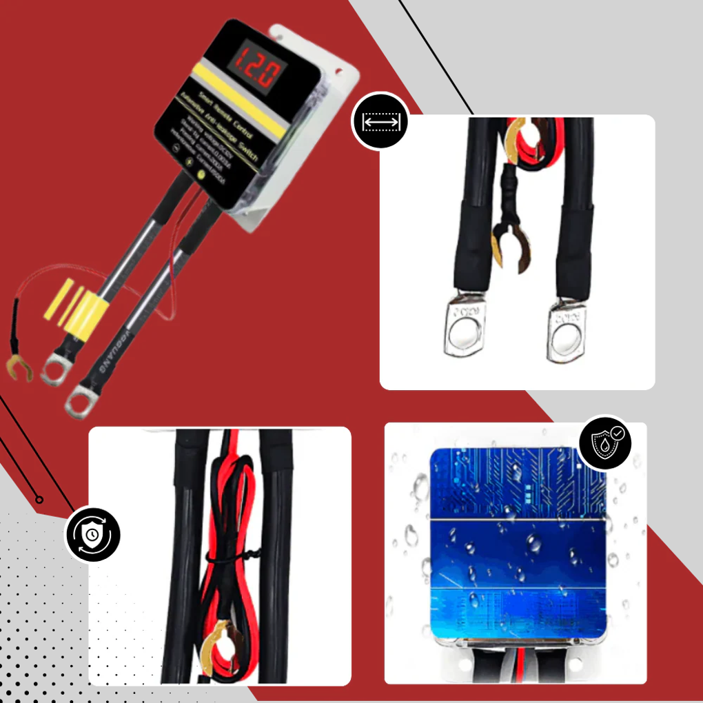 Interruttore di Uccisione Auto – Dispositivo di Disconnessione Batteria Remoto