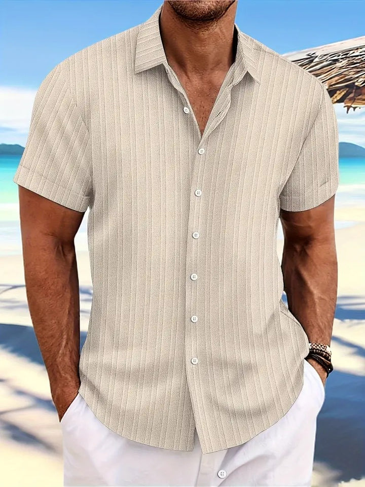 Camicia estiva da uomo a maniche corte