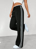 Pantaloni Sportivi Trendy a Gamba Larga