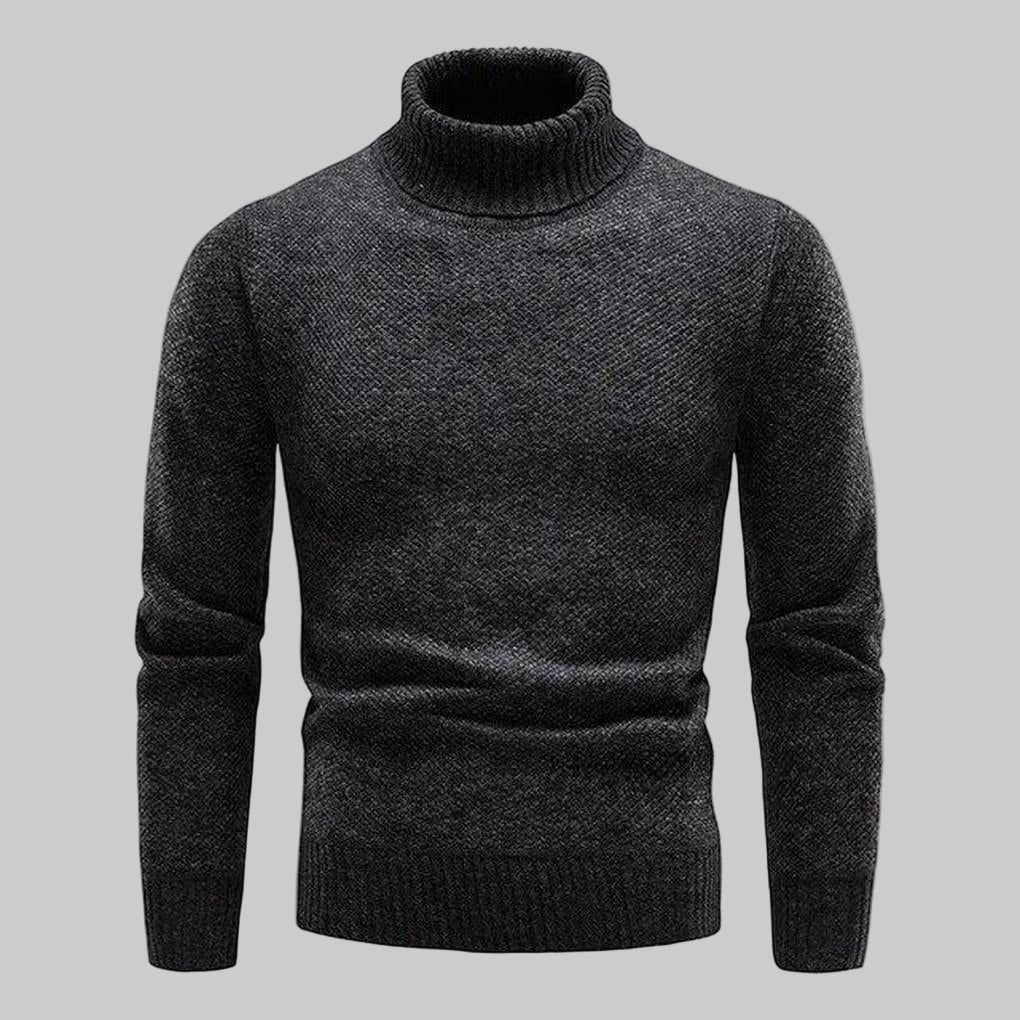 Maglione Collo Alto Elegante Design Raffinato con Appello Classico