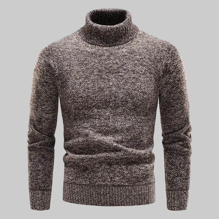 Maglione Collo Alto Elegante Design Raffinato con Appello Classico