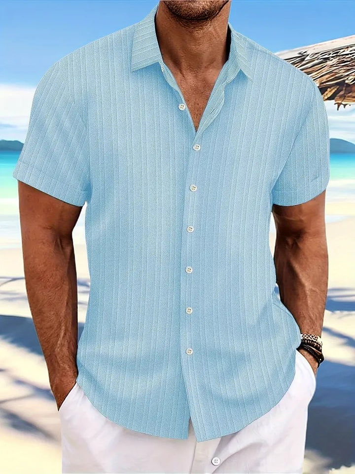 Camicia estiva da uomo a maniche corte
