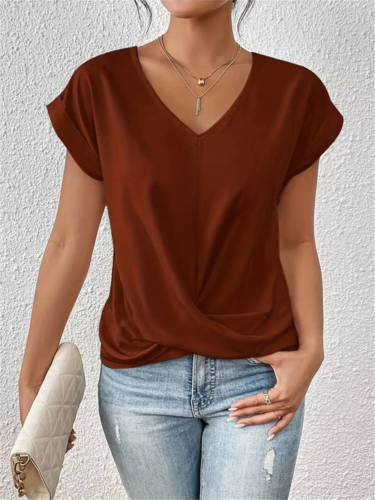 Elysia – T-shirt casual a maniche corte da donna