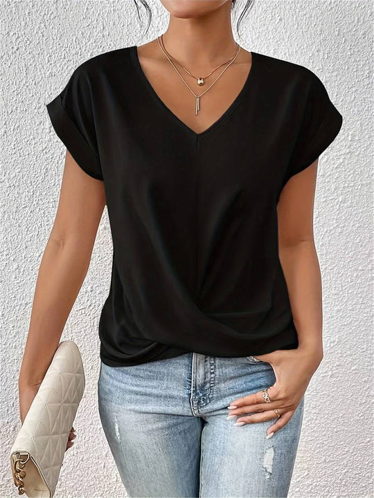 Elysia – T-shirt casual a maniche corte da donna